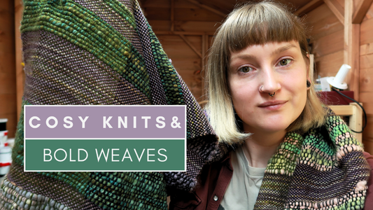 Crafting Magic: New Weaves, Knits & My Dream Dye Shed! ✨🧶