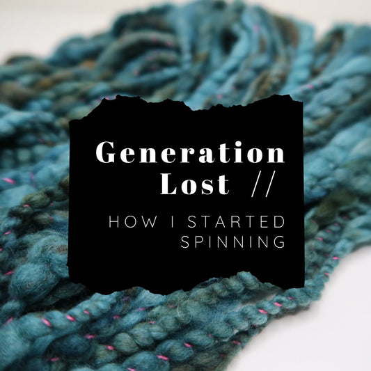 How I started Spinning Yarn