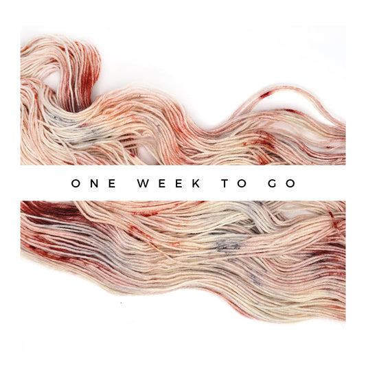 SHOP UPDATE: ONE WEEK TO GO