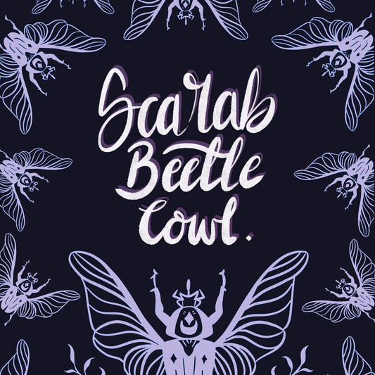 Scarab Beetle Cowl - Pattern Download