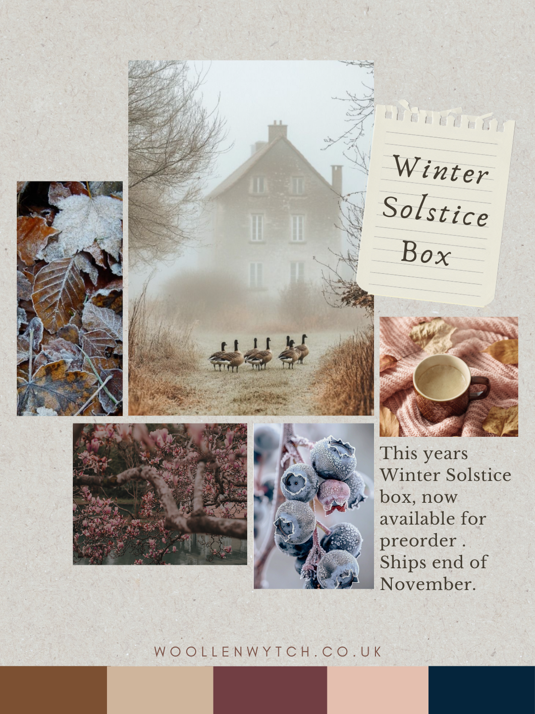 Winter Solstice Cast On Box