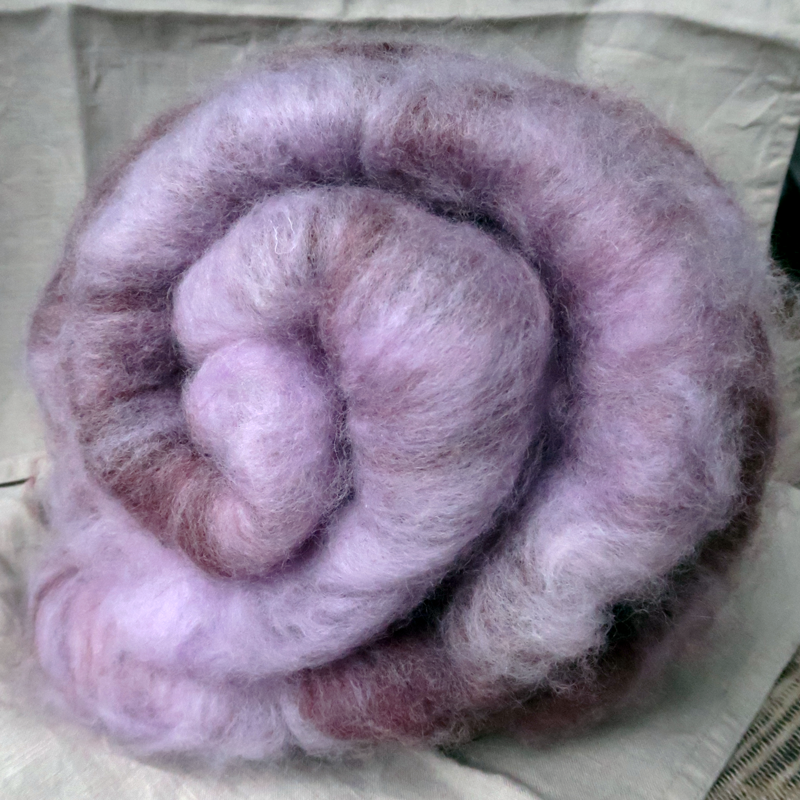 Art Batt- Hand dyed BFL