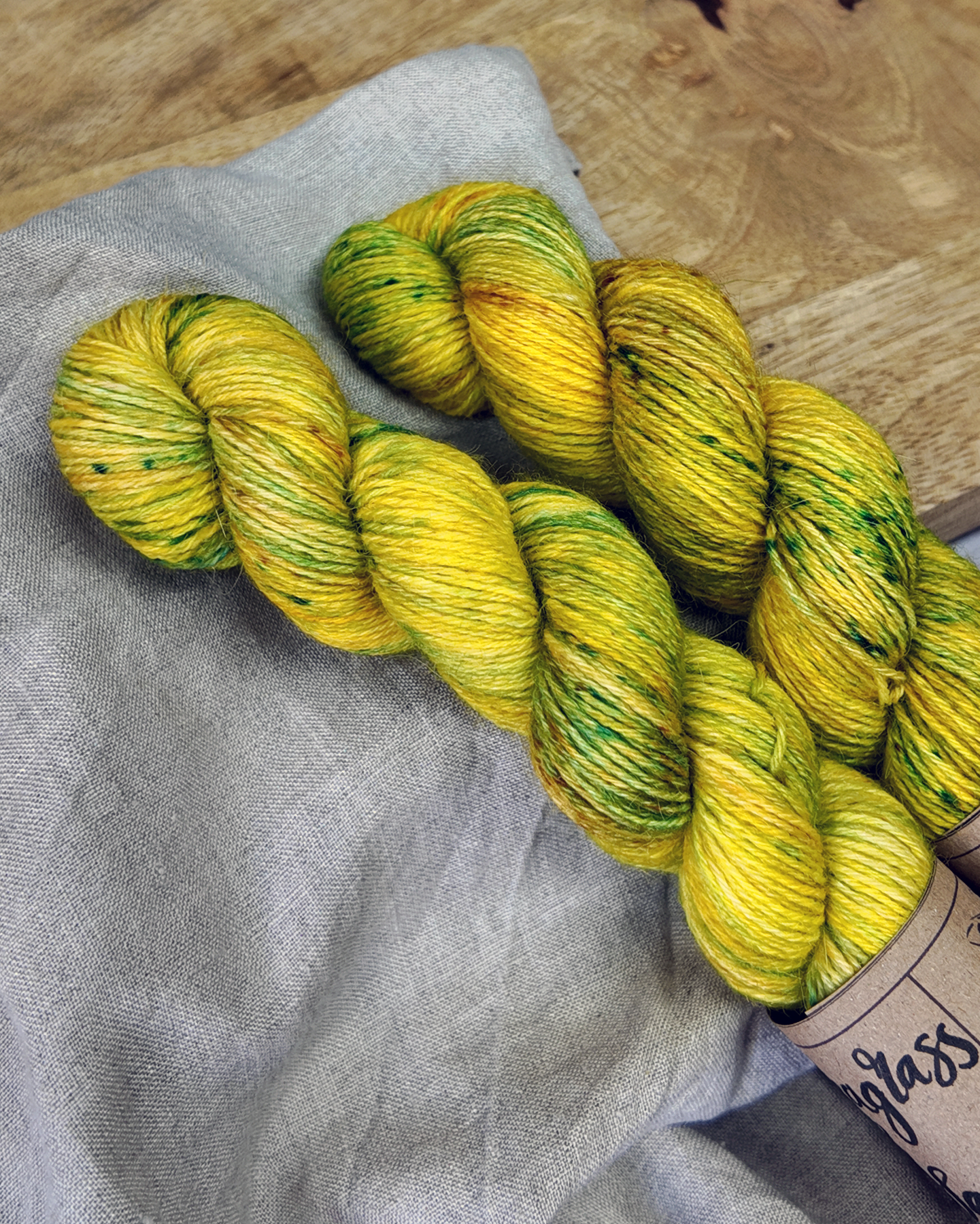 Seagrass & Sand - BFL/ Alpaca/ Bio-Nylon | Sock