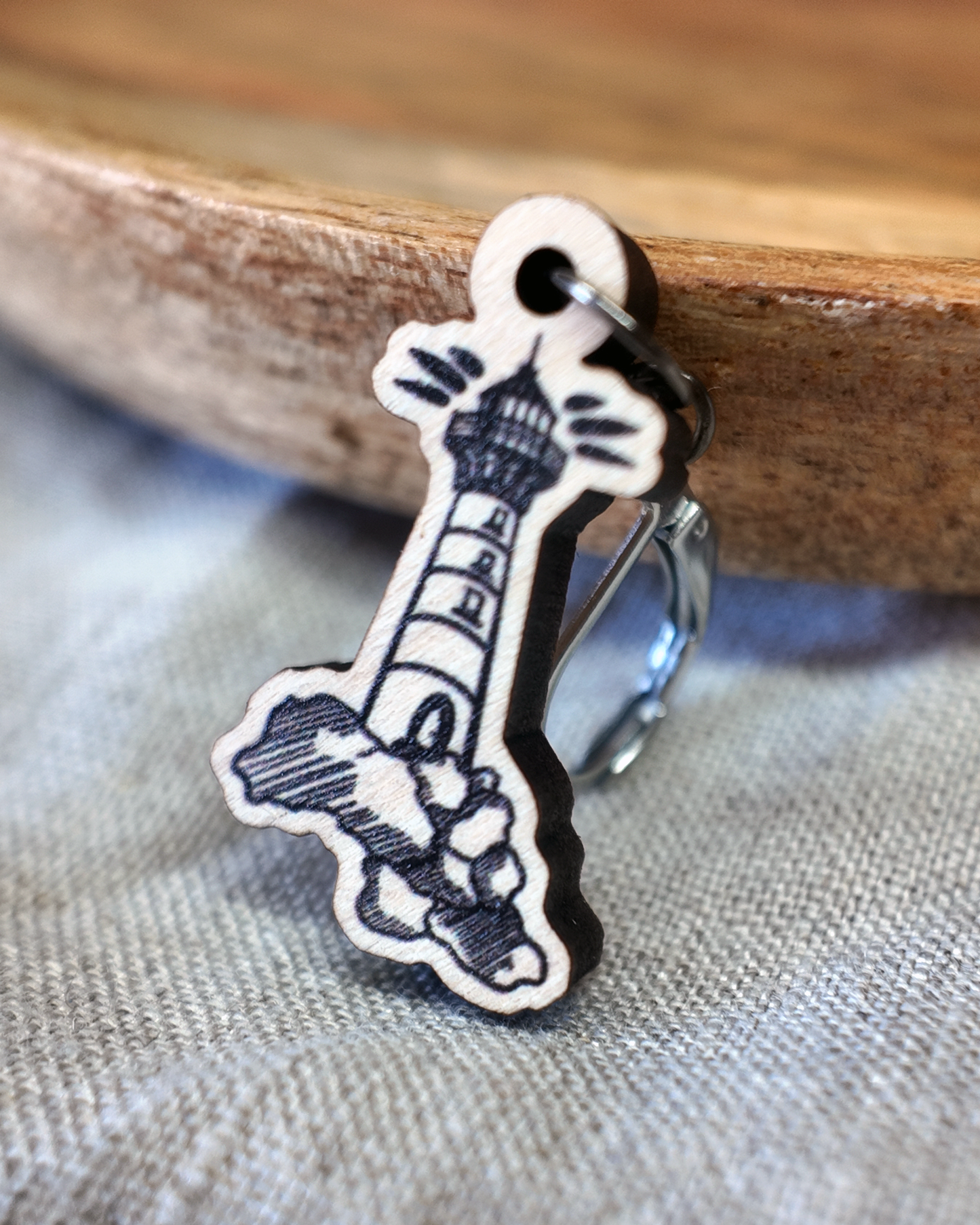 Lighthouse - Stitch Marker: Sub Club 2025