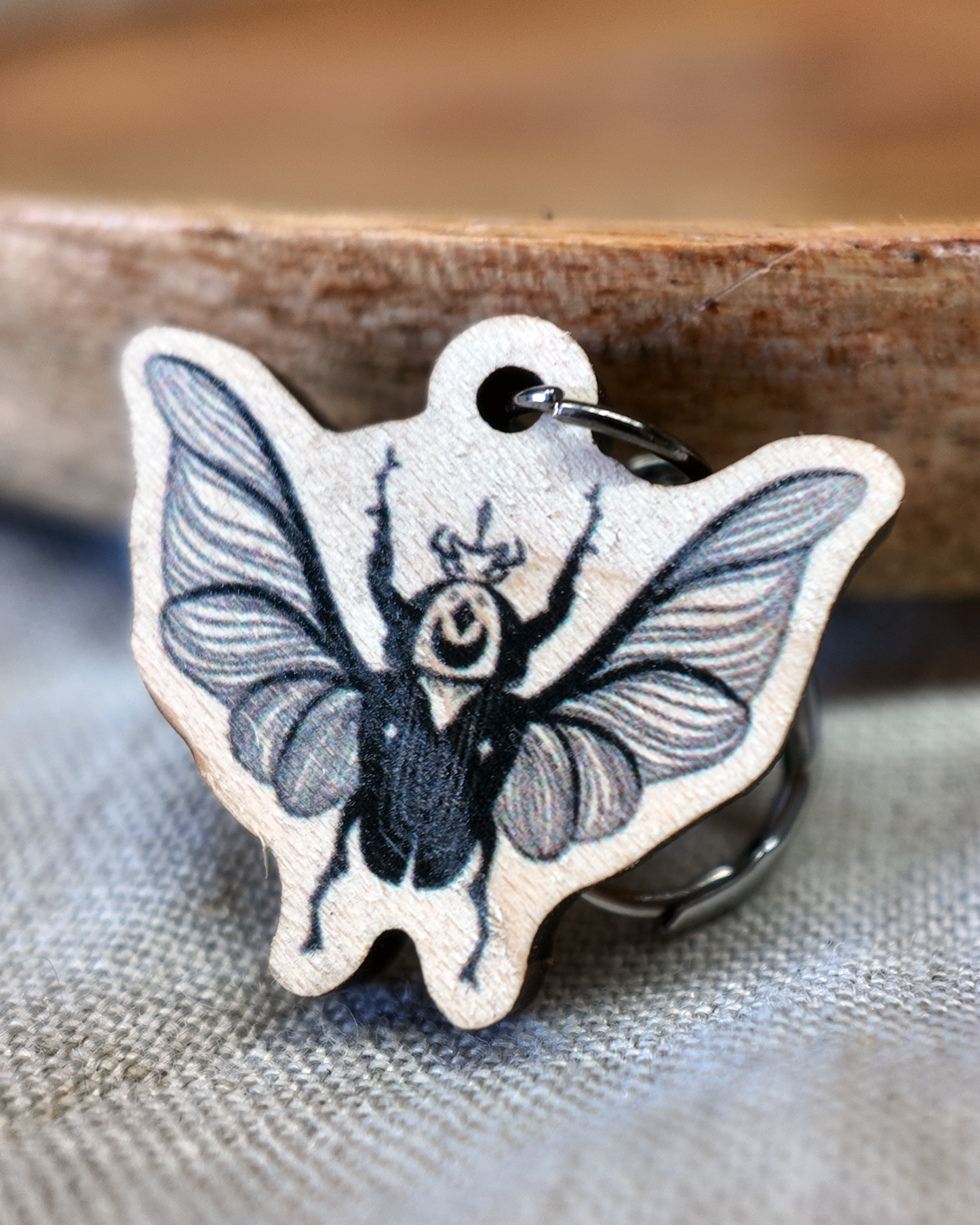 Scarab Beetle Stitch Marker