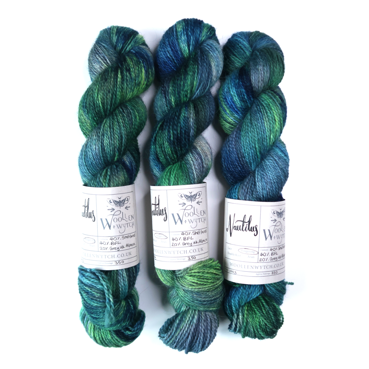 Nautilus - Shetland/BFL | Fingering