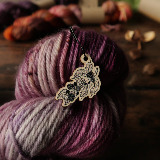 Blackberry Stitch Marker Stitch Marker Woollen Wytch