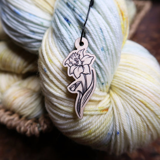 Daffodils Stitch Marker Stitch Marker Woollen Wytch