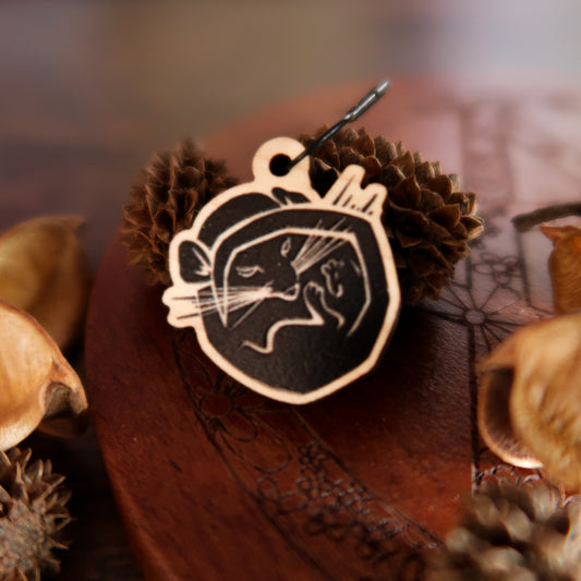 Dormouse Stitch Marker Stitch Marker Woollen Wytch