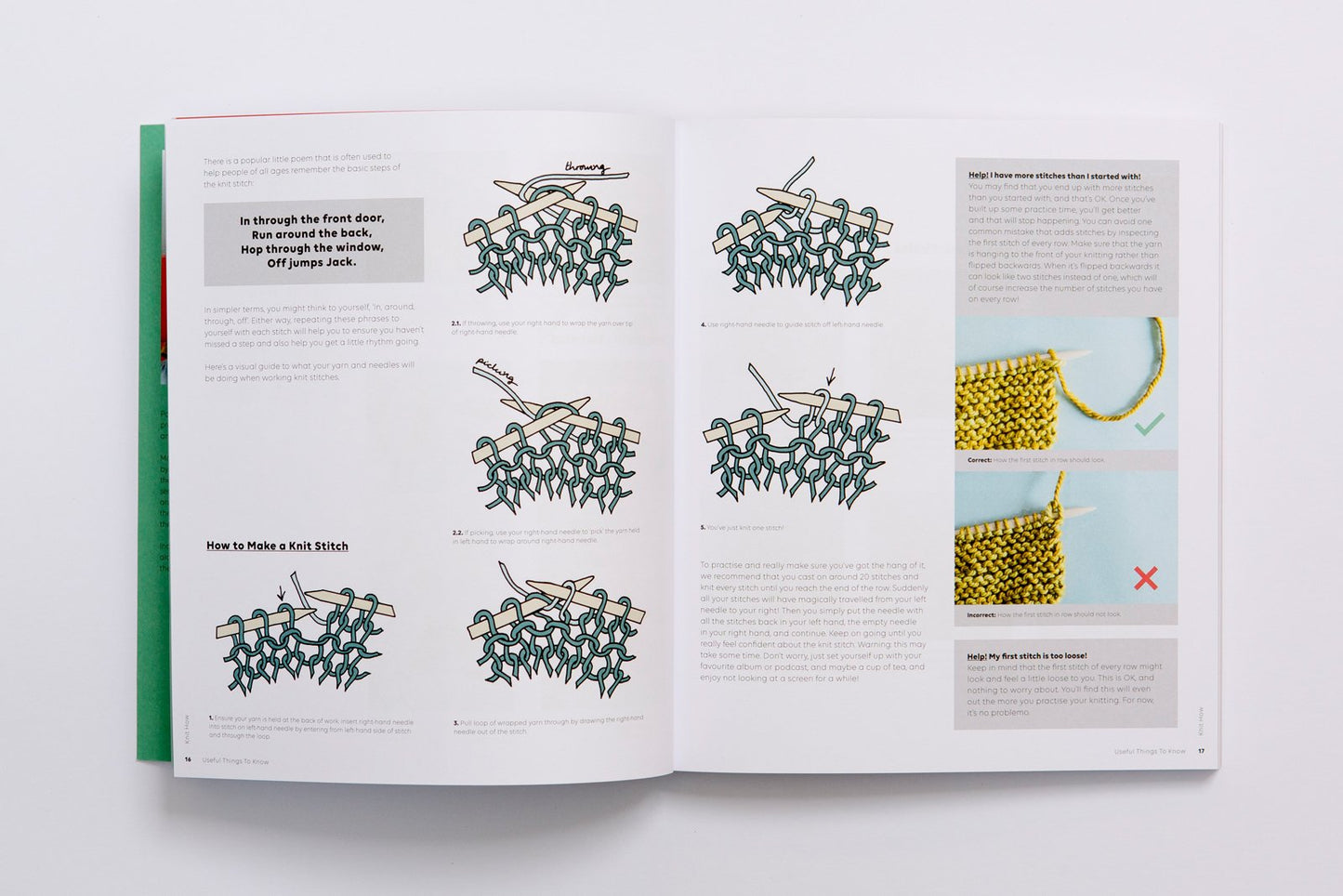 Knit How || Simple Knits, Tools & Tips Print Books Pom Pom