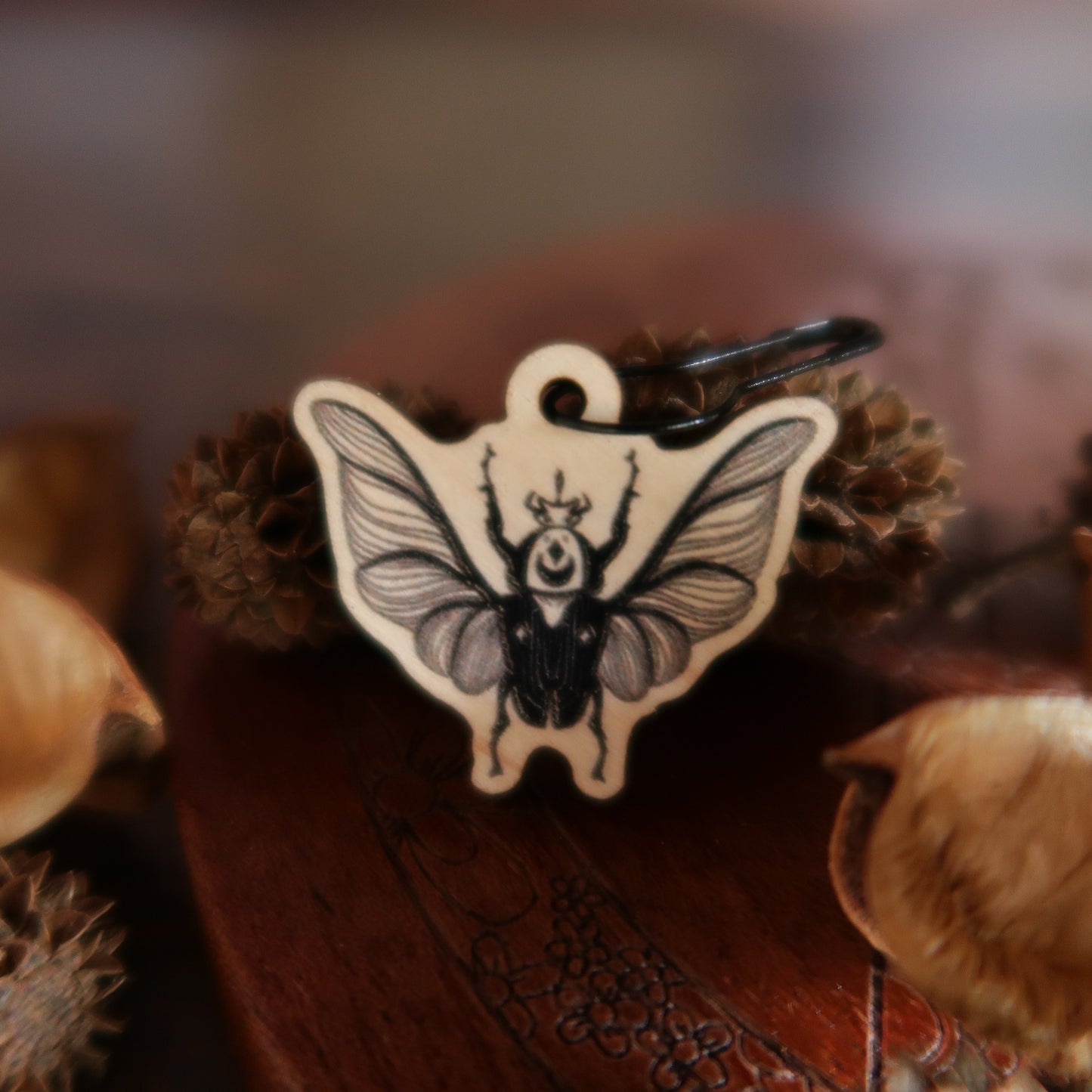 Scarab Beetle Stitch Marker Stitch Marker Woollen Wytch