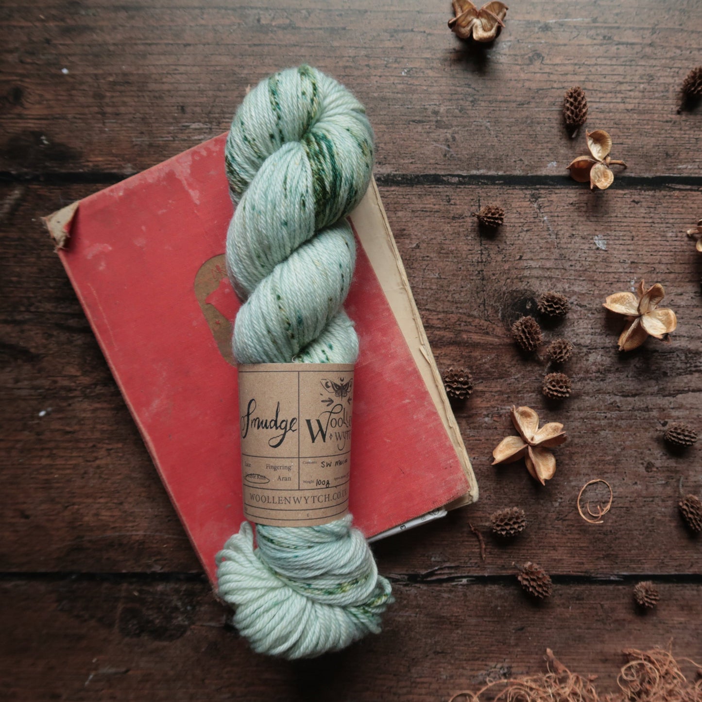 Smudge - Hand dyed DK Yarn Yarn Woollen Wytch