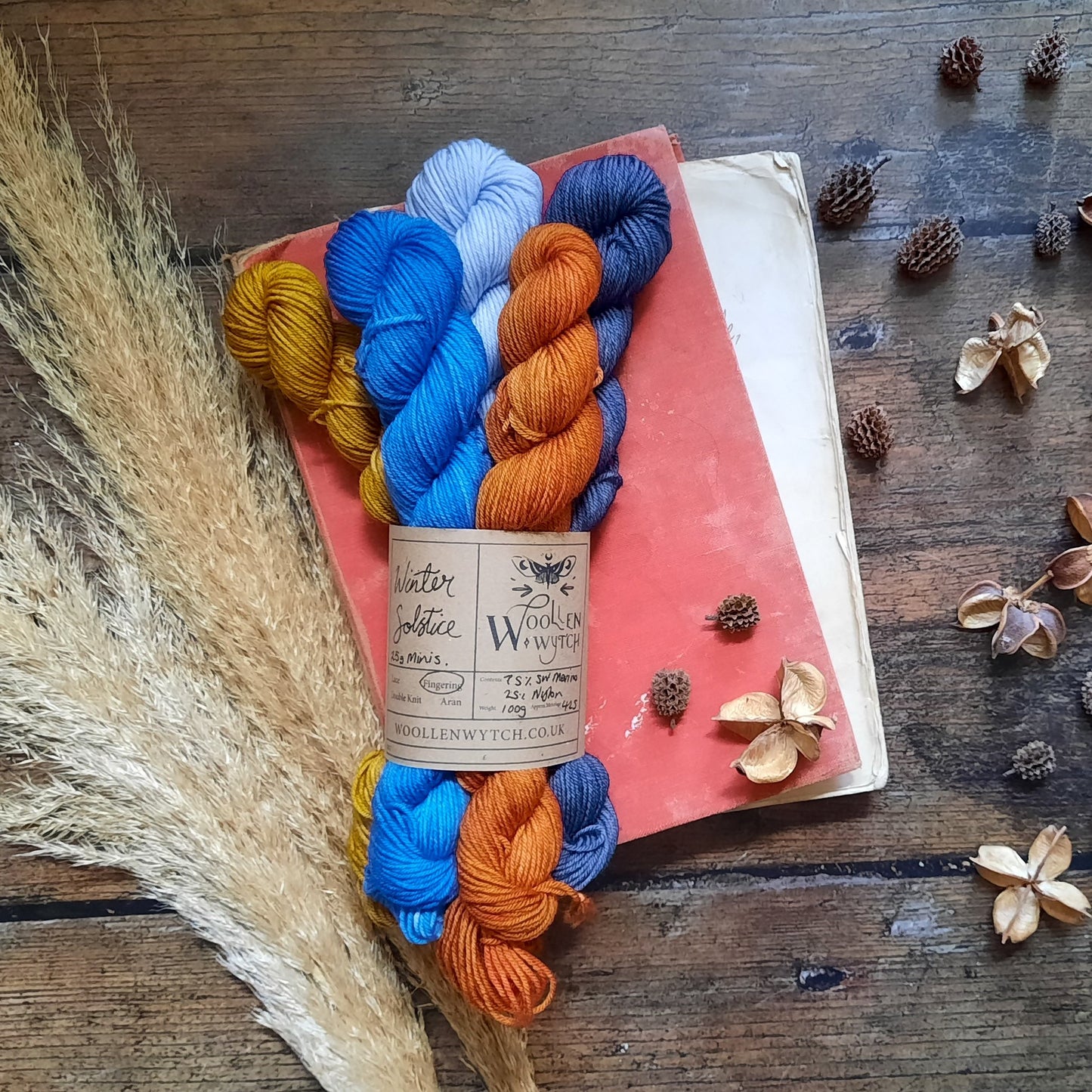 Winter Solstice - Mini Skein Bundle Yarn Woollen Wytch