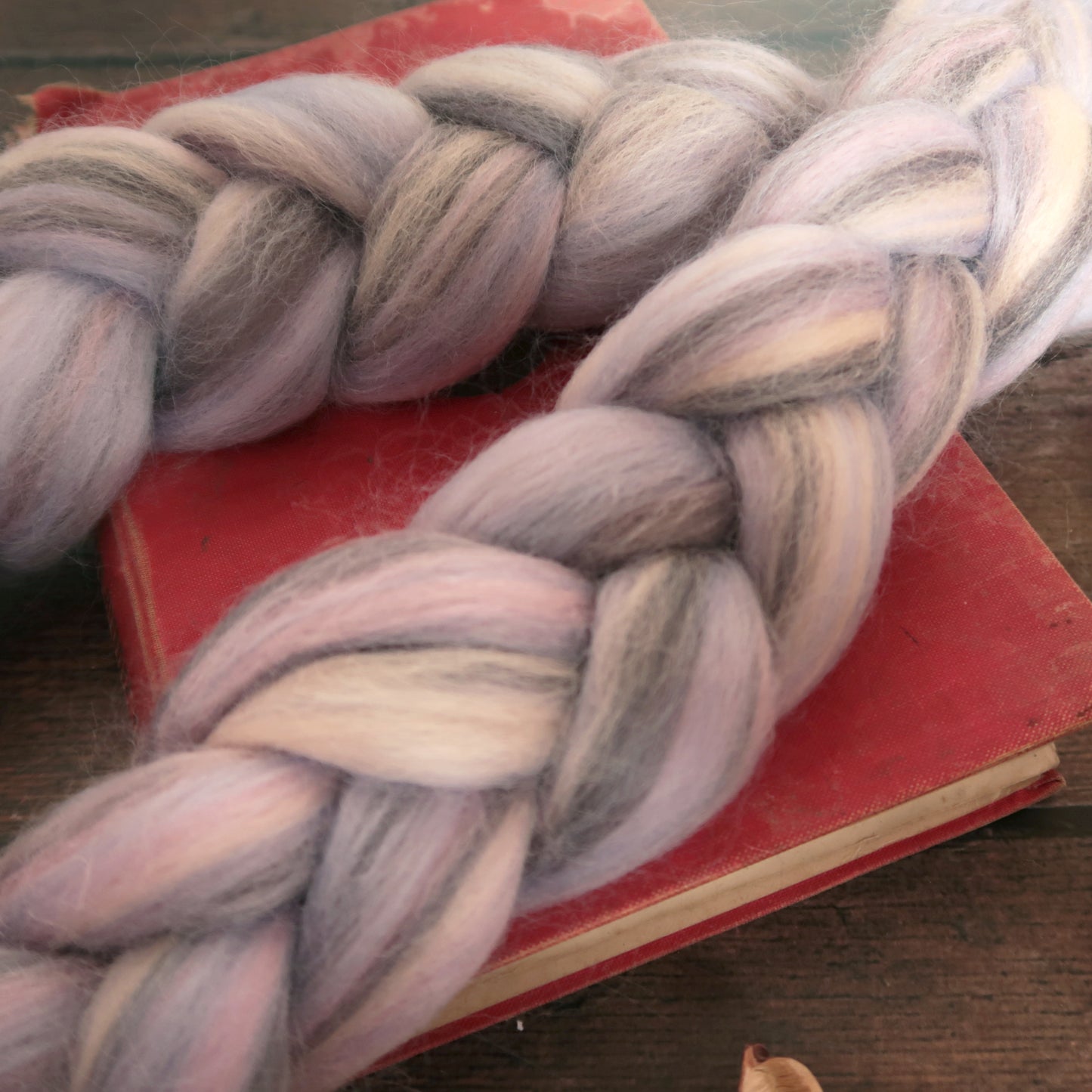 Pink Rinse - Blended Corriedale