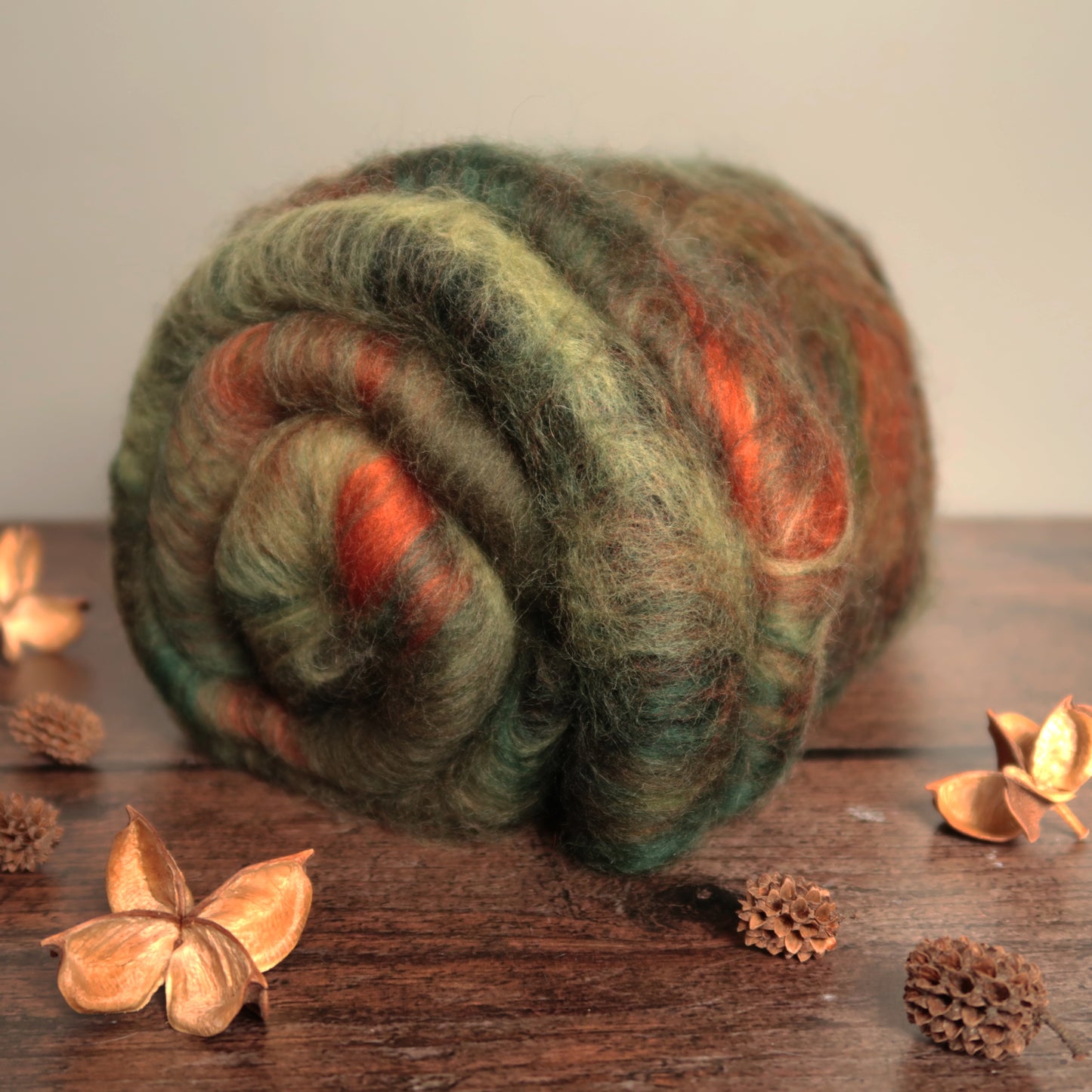 Undergrowth Art Batt - Fibre for Spinning