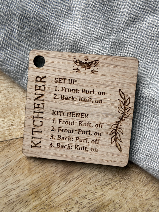 Oak Mini Knitting Tool Set