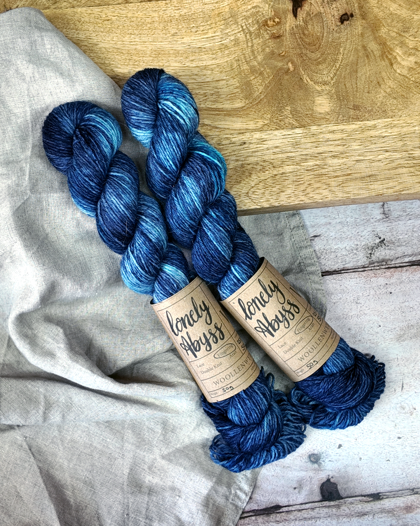 Lonely Abyss - BFL/ Alpaca/ Bio-Nylon | Sock