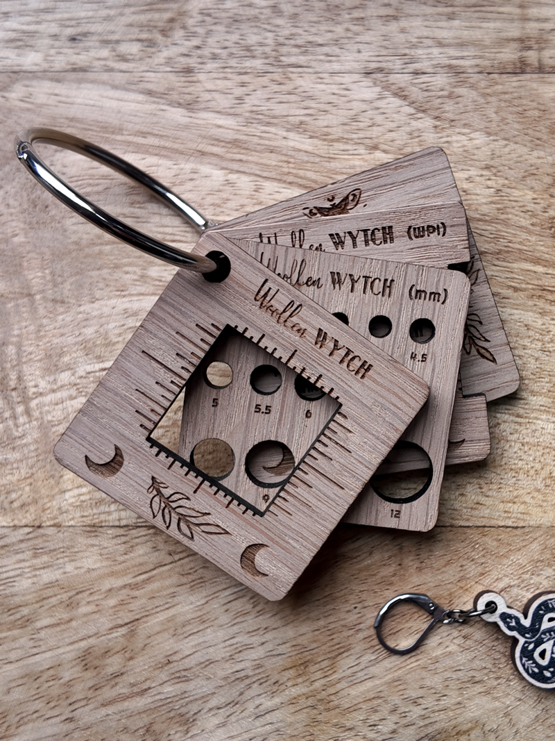 Oak Mini Knitting Tool Set
