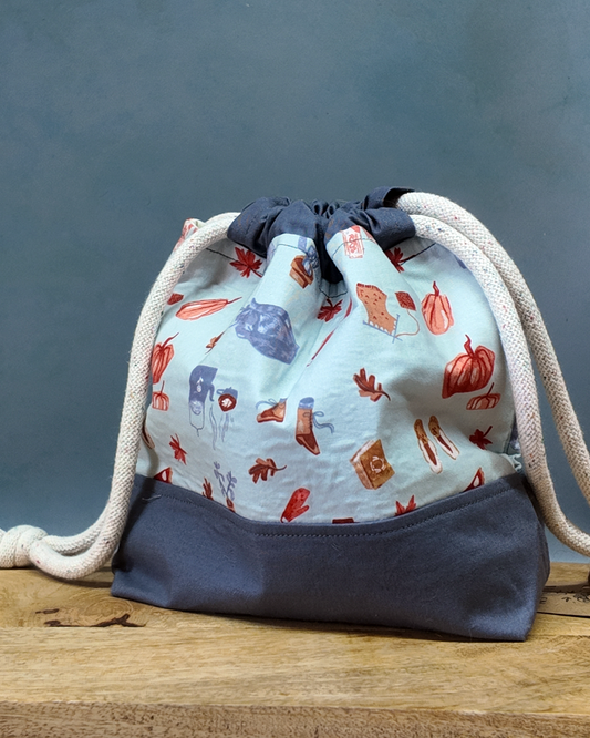Hygge - Drawstring Project Bag
