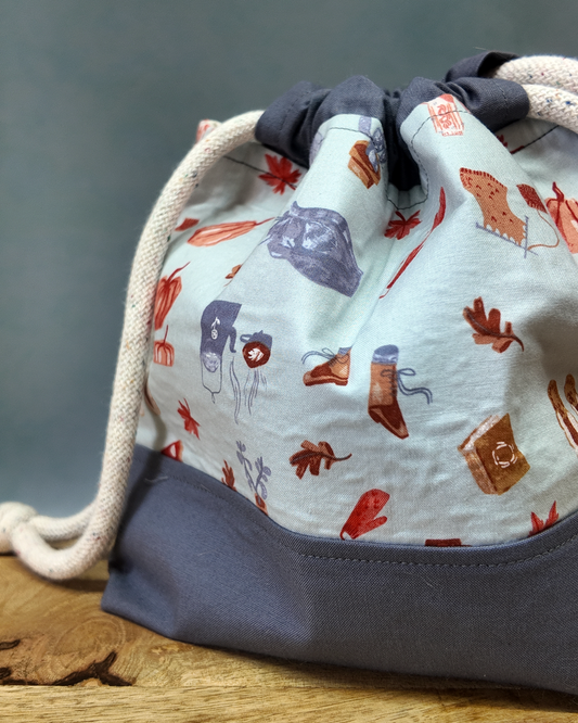 Hygge - Drawstring Project Bag