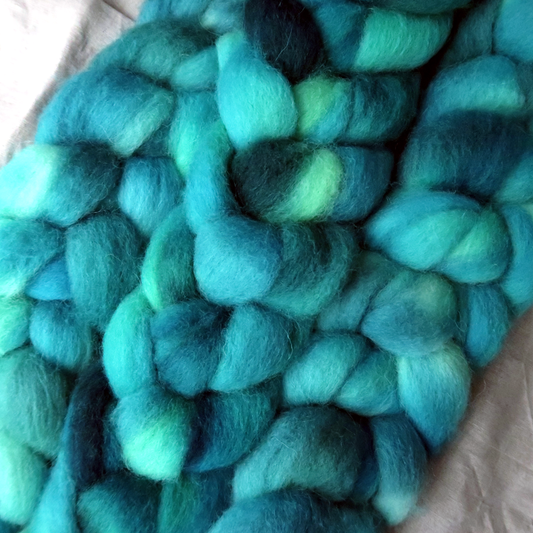 Hand dyed Jacob- Lagoon