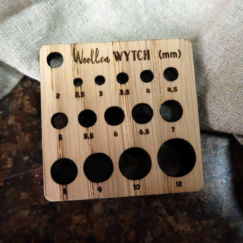 Oak Mini Knitting Tool Set