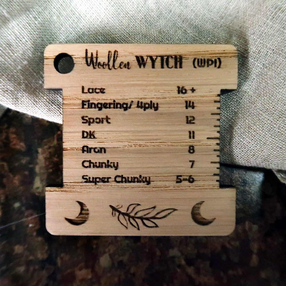 Oak Mini Knitting Tool Set