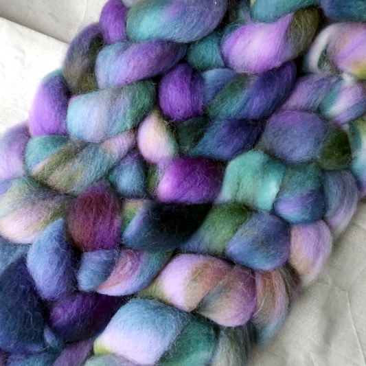 Hand dyed Jacob- Scarab Beetle