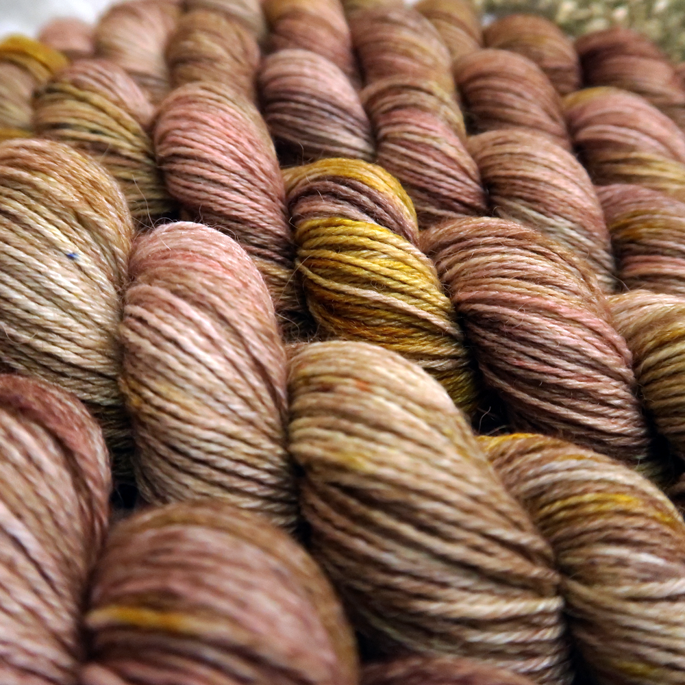 Golden Horizon - BFL/ Alpaca/ Bio-Nylon | Sock