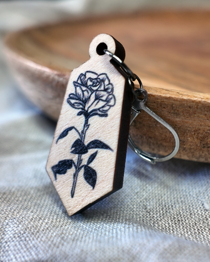 Enchanted Rose Stitch Marker