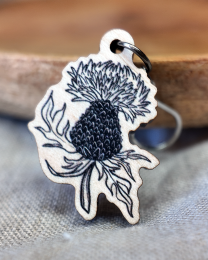 Thistle Stitch Marker