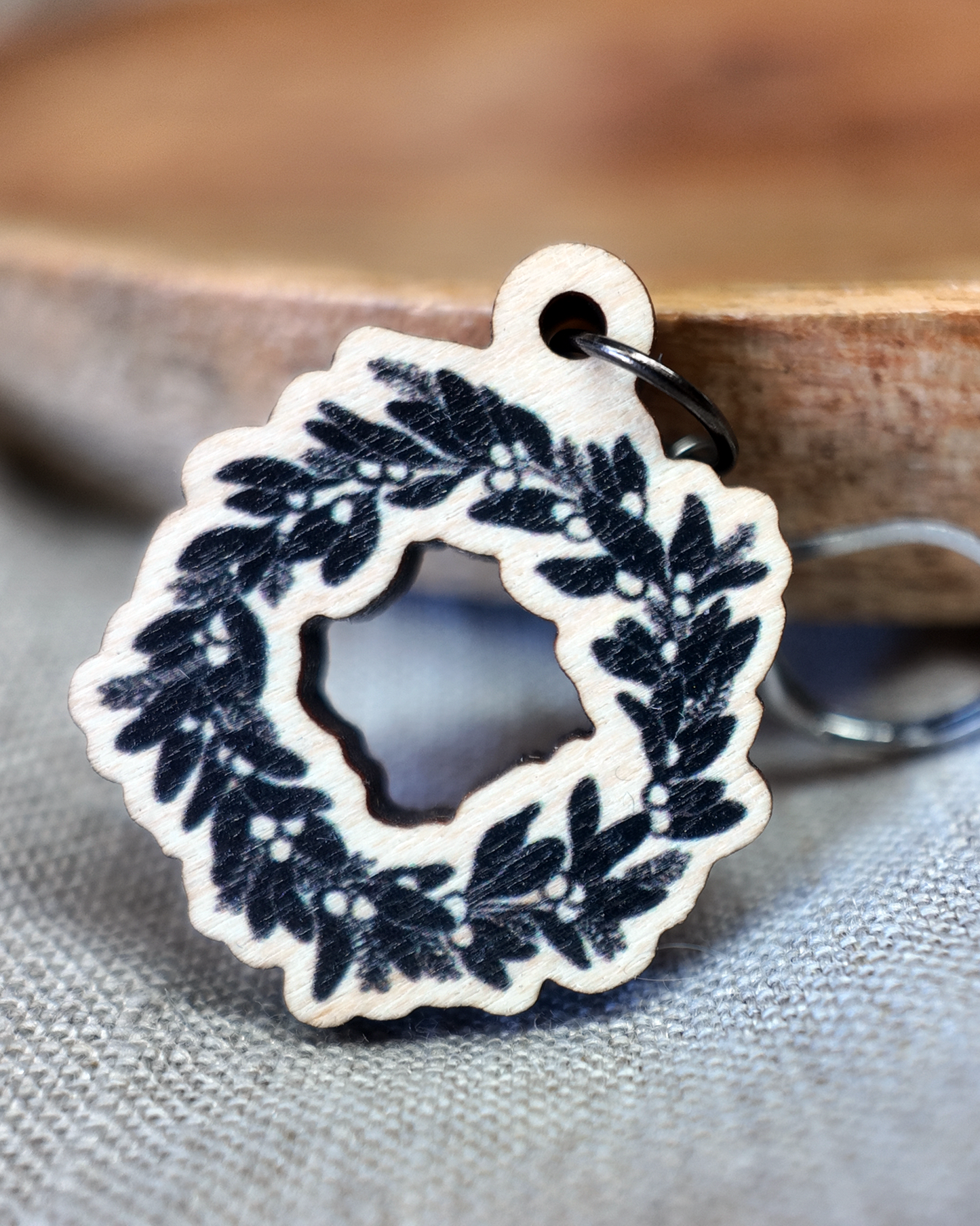 Christmas Wreath Stitch Marker