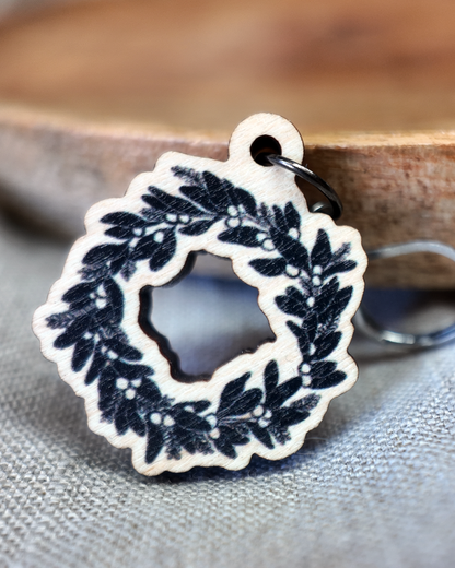 Christmas Wreath Stitch Marker