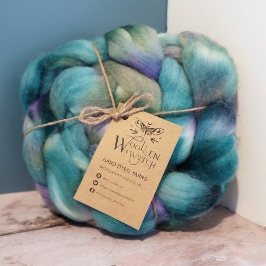 Scarab Beetle - Hand dyed Roving