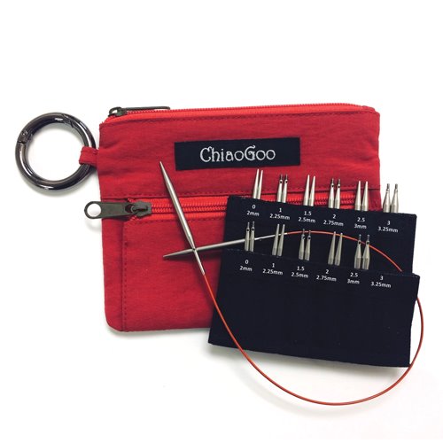 Chiaogoo TWIST Shortie Interchangeable Set Knitting Needles ChiaoGoo 