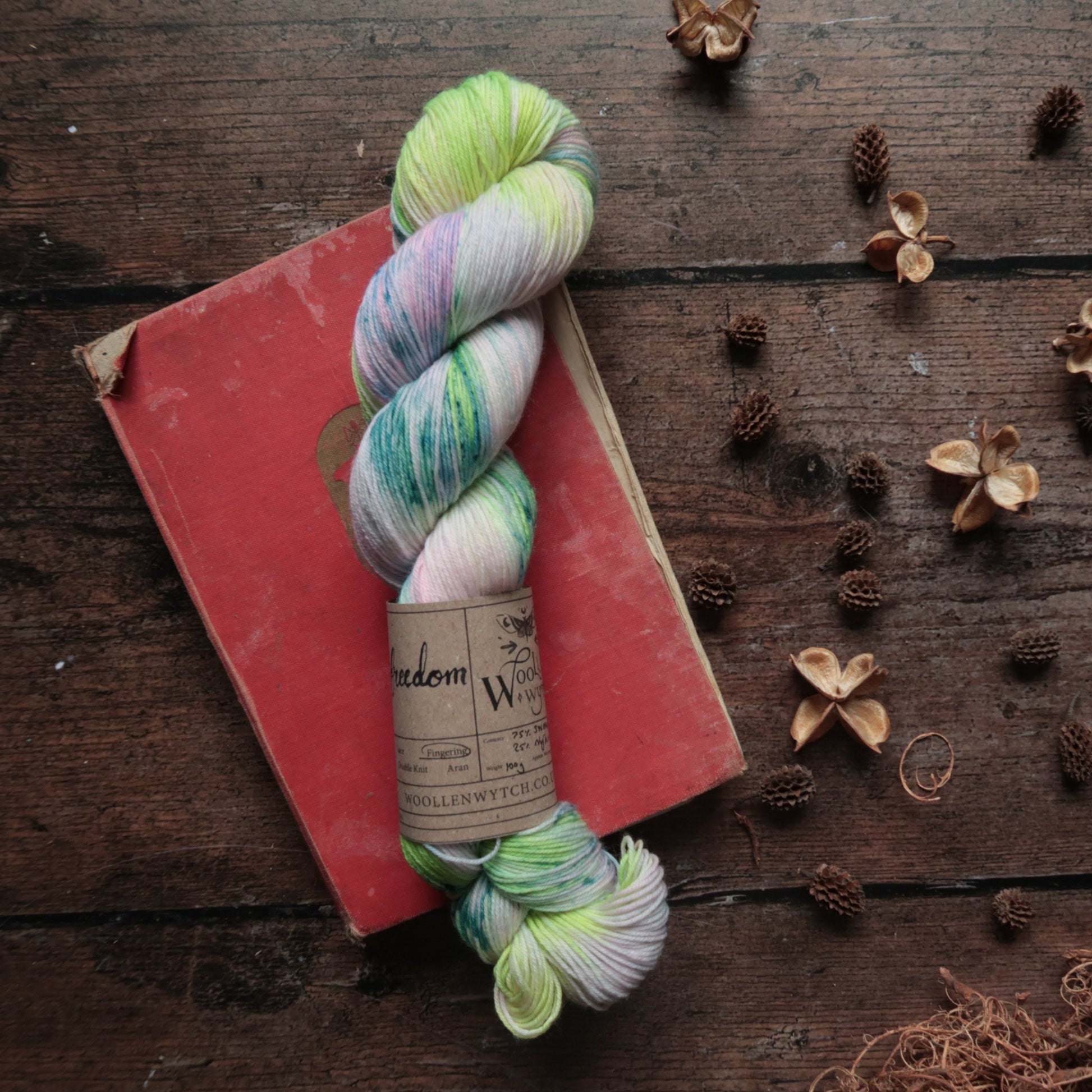 Freedom - Sock/ 4ply Yarn Yarn Woollen Wytch 