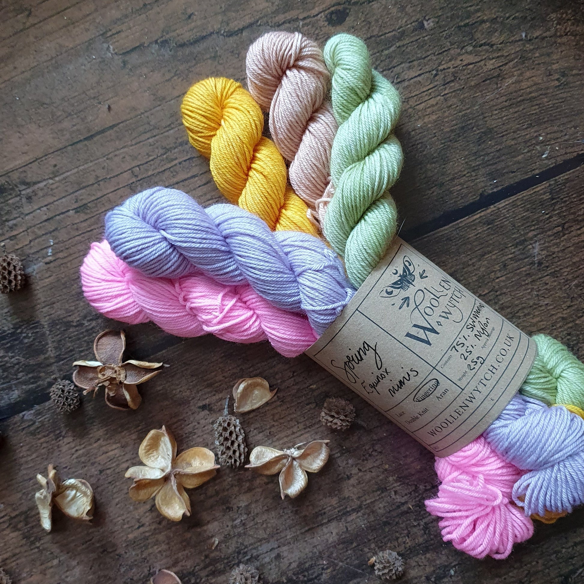 Spring Equinox - Mini Skein Bundle Yarn Woollen Wytch 
