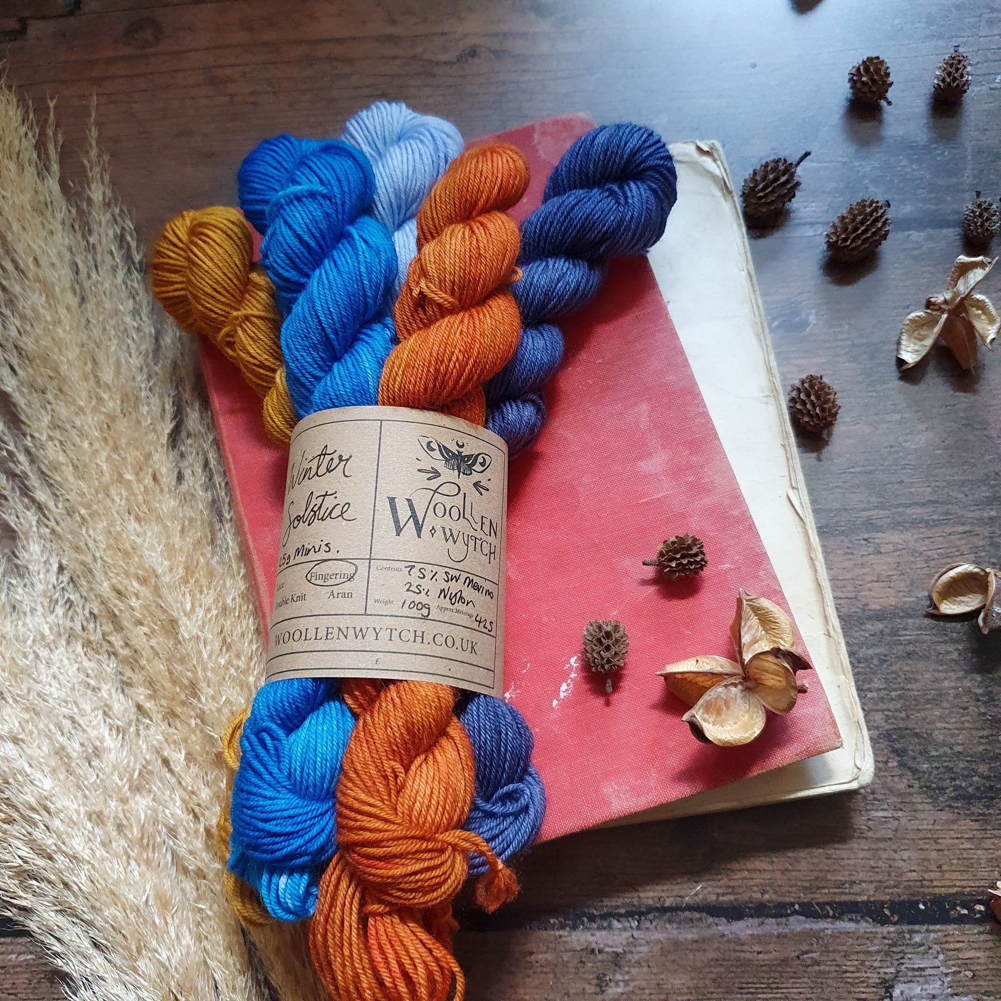 Winter Solstice - Mini Skein Bundle Yarn Woollen Wytch 
